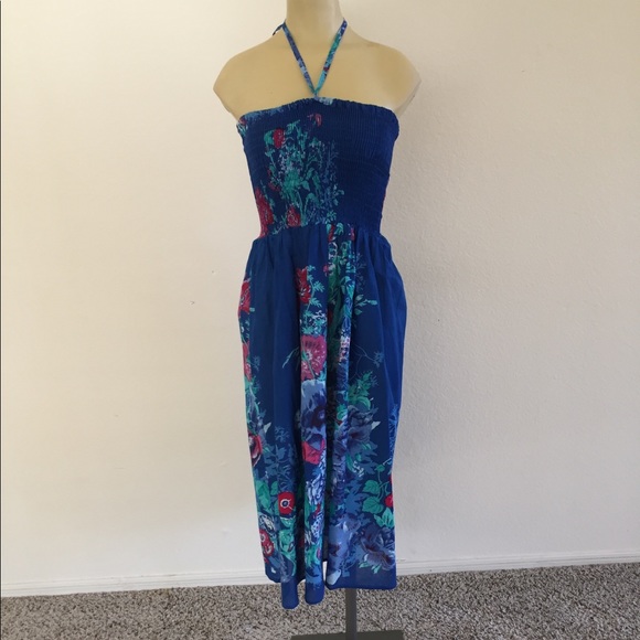Ocean Breeze Dresses & Skirts - Beautiful Ocean Breeze Summer Halter Dress sz L!